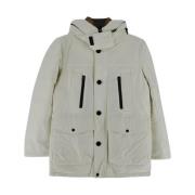 Arctic Parka Jas van Katoen Woolrich , Beige , Heren