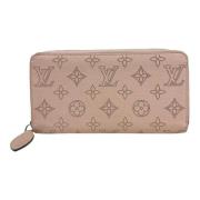 Pre-owned Leather wallets Louis Vuitton Vintage , Pink , Dames