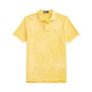 Casual T-shirt voor mannen Polo Ralph Lauren , Yellow , Heren