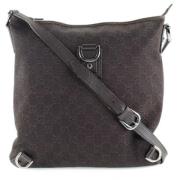 Pre-owned Canvas crossbody-bags Gucci Vintage , Brown , Dames