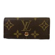 Pre-owned Canvas key-holders Louis Vuitton Vintage , Brown , Dames