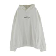 Logo Hoodie Maison Margiela , White , Heren