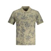 Beige Katoenen Poloshirt Guess , Beige , Heren