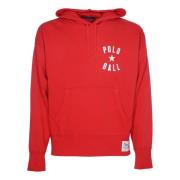 Capuchontrui Sweaters Polo Ralph Lauren , Red , Heren