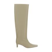 Leren Wally Laars Staud , Beige , Dames