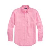 Heren Casual Overhemd Polo Ralph Lauren , Pink , Heren