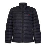 Zwarte Gewatteerde Jas Aw24 Polo Ralph Lauren , Blue , Heren