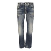 Stijlvolle 5-Pocket Jeans Diesel , Blue , Heren