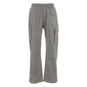 Velvet Cargo Broek in Katoen Family First , Gray , Heren