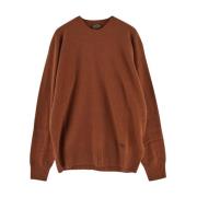 Wol Crewneck Gebreid Tod's , Brown , Heren