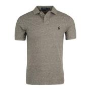 Grijze poloshirt met korte mouwen Polo Ralph Lauren , Gray , Heren