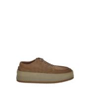 Leren Derby Schoen Marsell , Brown , Heren