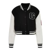 Zwarte Collage Varsity Jack Guess , Black , Dames