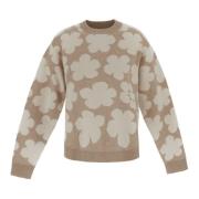 Wollen bloemenbreisel Kenzo , Beige , Dames