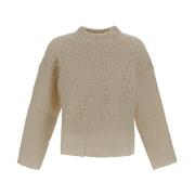 Wollen Trui Jil Sander , Beige , Dames