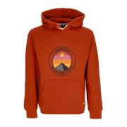 Kruidige Heren Hoodie met Retrostijl Cotopaxi , Brown , Heren