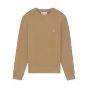 Vos Katoenen Sweatshirt Maison Kitsuné , Beige , Heren