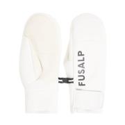 Rock Mitten Wanten Fusalp , White , Unisex