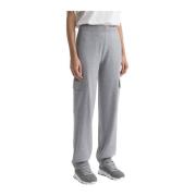 Wollen, zijden en kasjmier baggy cargo broek Peserico , Gray , Dames