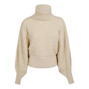 Nude & Neutrals Sweater Aw24 Zimmermann , Beige , Dames