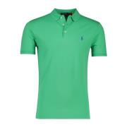 Groene korte mouw slim fit polo Polo Ralph Lauren , Green , Heren