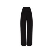 Gestreepte broek Alaïa , Black , Dames