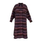 Wollen Jas Fontizi Coat Isabel Marant Étoile , Multicolor , Dames