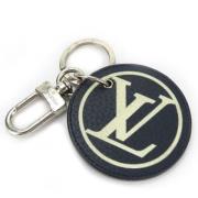 Pre-owned Leather key-holders Louis Vuitton Vintage , Blue , Dames