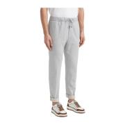 Katoenblend joggers Peserico , Gray , Heren