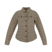 Nylonjas in Rozes-stijl Moncler , Beige , Dames