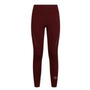 Optime Legging van Polyester Adidas by Stella McCartney , Red , Dames