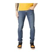 Heren Slim Taper Jeans Levi's , Blue , Heren