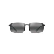 Zwarte zonnebril Elegante stijl Internationale pasvorm Maui Jim , Blac...