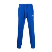 Blauwe Katoenen Jogger Activewear Michael Kors , Blue , Heren