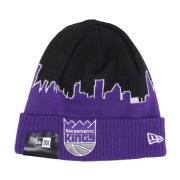 Sacramento Kings NBA Gebreide Muts Hoed New Era , Multicolor , Heren