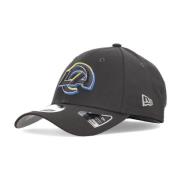 Gebogen Visor Hat NFL Draft Los Angeles Rams New Era , Gray , Heren