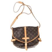 Pre-owned Canvas crossbody-bags Louis Vuitton Vintage , Brown , Dames