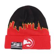 Atlanta Hawks NBA Gebreide Muts New Era , Multicolor , Heren