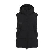 Polyamide Puff Vest Y-3 , Black , Heren