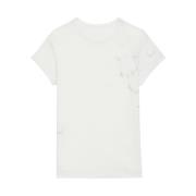 Beige T-shirt met Judo design Zadig & Voltaire , Beige , Dames