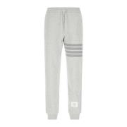 Grijze Katoenen Joggers Thom Browne , Gray , Heren