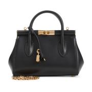 Elegante Nero Handtas Dolce & Gabbana , Black , Dames