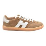 Beige Veterschoenen voor Mannen Hogan , Beige , Heren