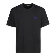 Zwarte T-shirts en Polos A.p.c. , Black , Heren