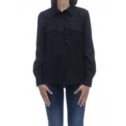 Zwarte Shirt 900 Cruna , Black , Dames