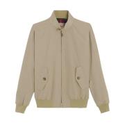 Polyester Jas Baracuta , Beige , Heren