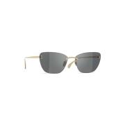 Ch4286T C395S4 Sunglasses Chanel , Yellow , Dames