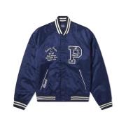 Varsity Jacket Aviator Navy Polo Ralph Lauren , Blue , Heren