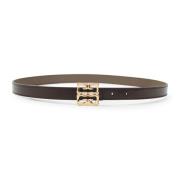 Vloeibare riem in donkerbruin Givenchy , Brown , Dames