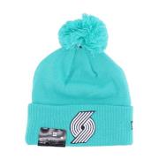 NBA City Night Pom Pom Beanie New Era , Blue , Heren